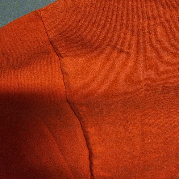 Hanes Beefy-T Men's Size Large  Shooters Ft. Lauderdale Orange T-shirt - Picture 3 of 7